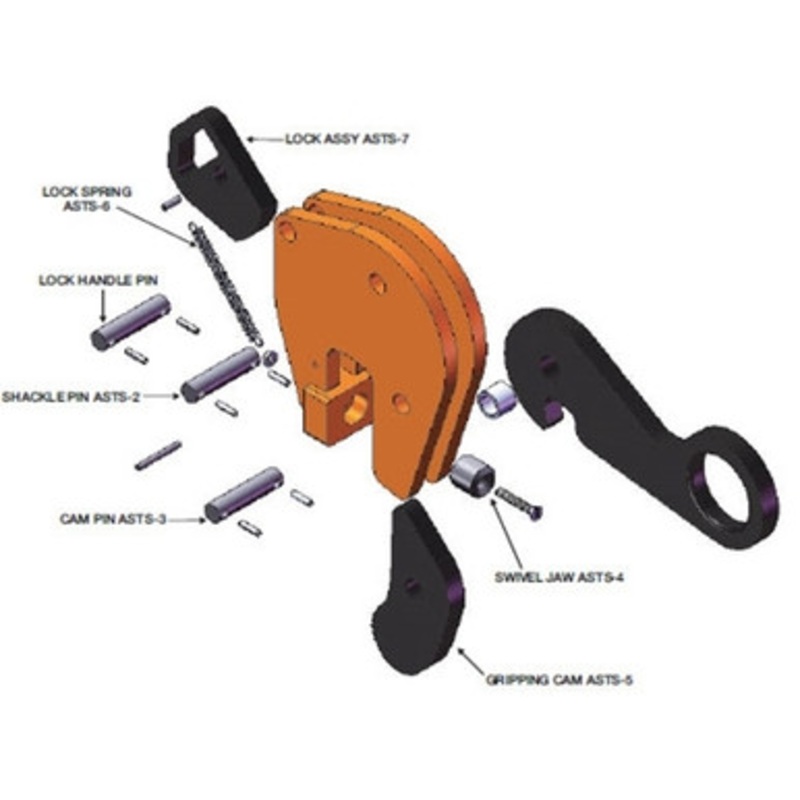 J.C. Renfroe Model AST-S 3 Ton Rebuild/Repair Kit