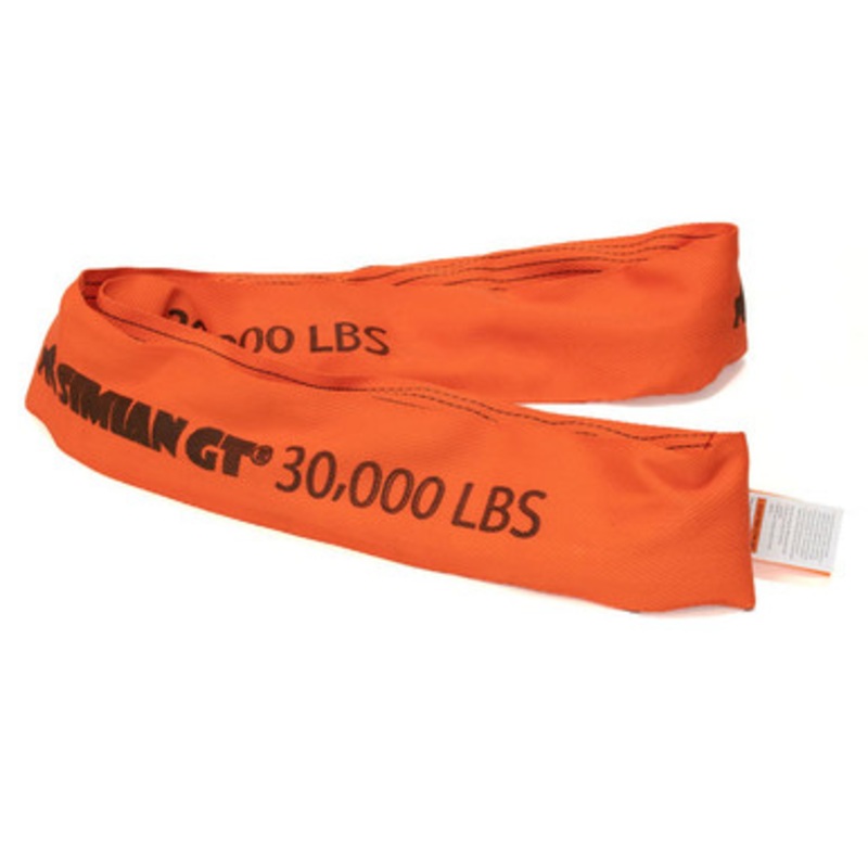 Stren-Flex Simian GT Orange 30,000 lb Polyester Endless Roundsling