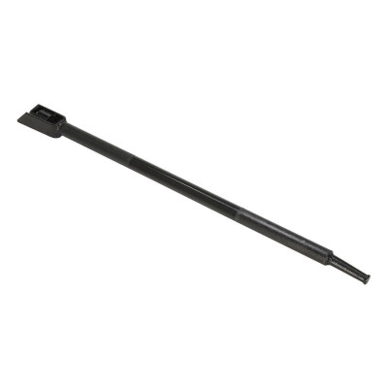 Winch Bar 1-3/4in x 2in x 38in and 1-1/4in Diameter, Black
