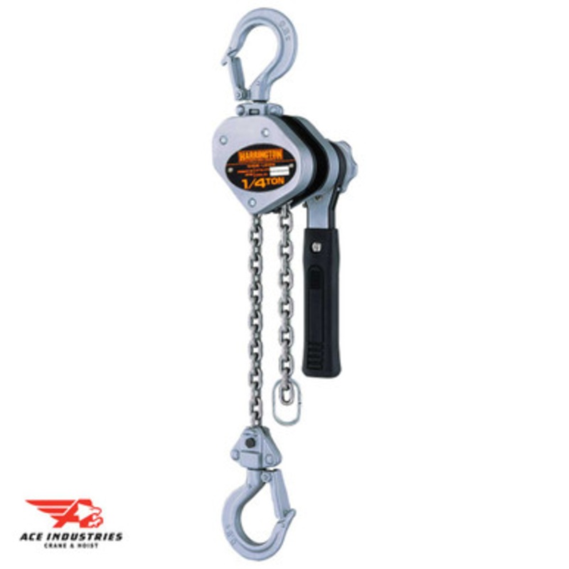 Harrington LX - 1/4 Ton Come Along, Lever Hoist