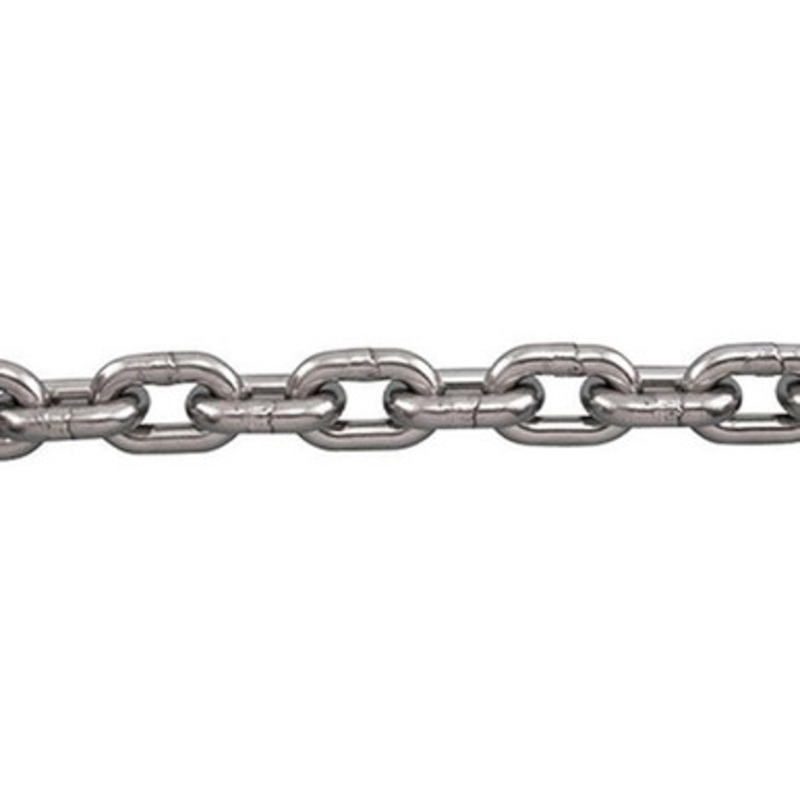 Suncor 5/32 Long Link Chain (S6) 304L Stainless Steel