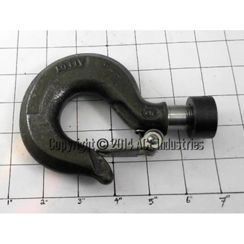 Hook Assembly - (Consists of Hook, Nut and Grooved Pin), 2 Ton (7030)