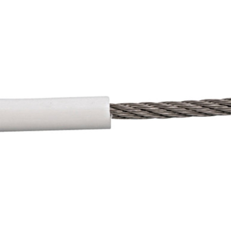 Suncor - 3/16 PVC Coated Wire Rope 7 x 7 316 Stainless Steel - 1,000ft Reel