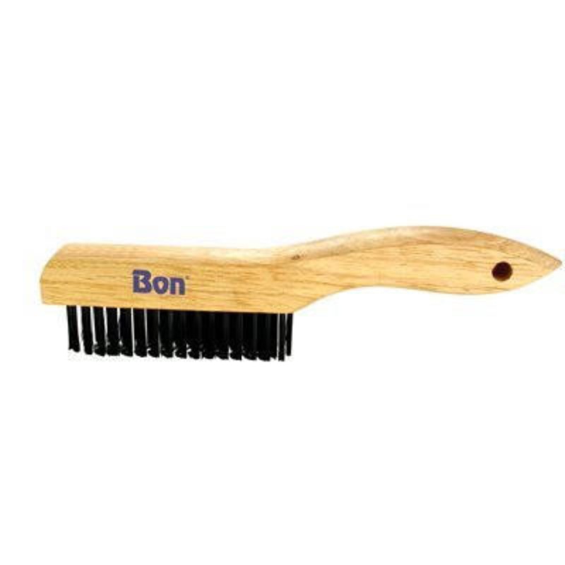 Wire Brush-Shoe Handle 10in No Scraper