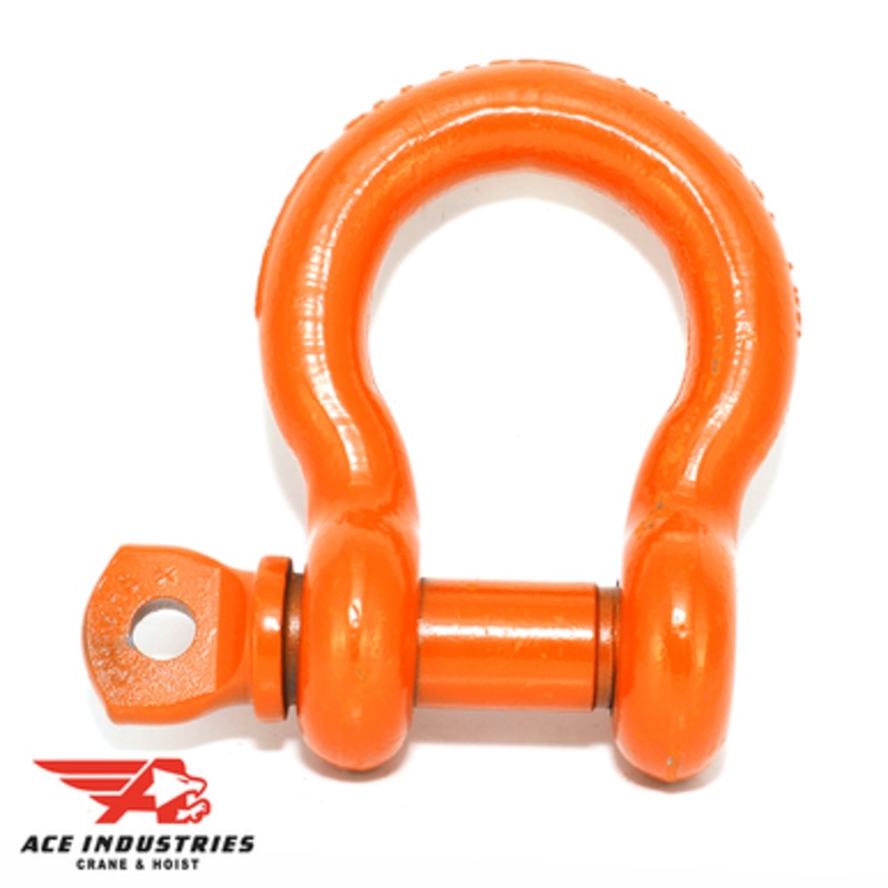 CM 12 Ton Carbon, 1-1/8 Shackle w/Screw Pin Anchor