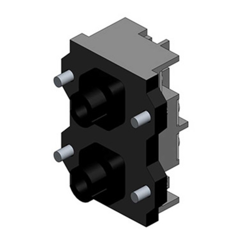 Conductix 80 Series Pendant, Momentary Single Speed w/Mechanical Interlock w/1-Normally Open and 1-Normally Closed Contact Switch