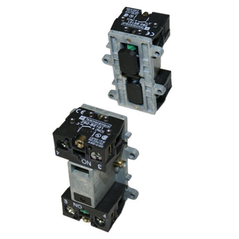 Telemecanique XAC 2 Button Maintained On/Off Switch Insert