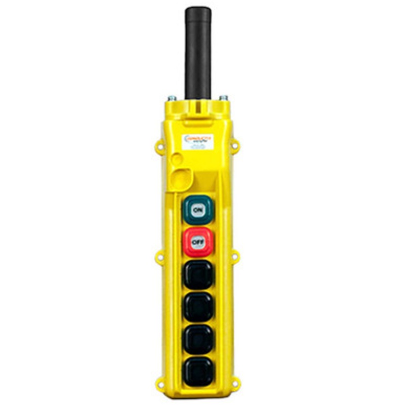 Conductix 80 Series Small Inlet/Deep Back-Complete Pendant Enclosures for 6 - 8 Button Holes