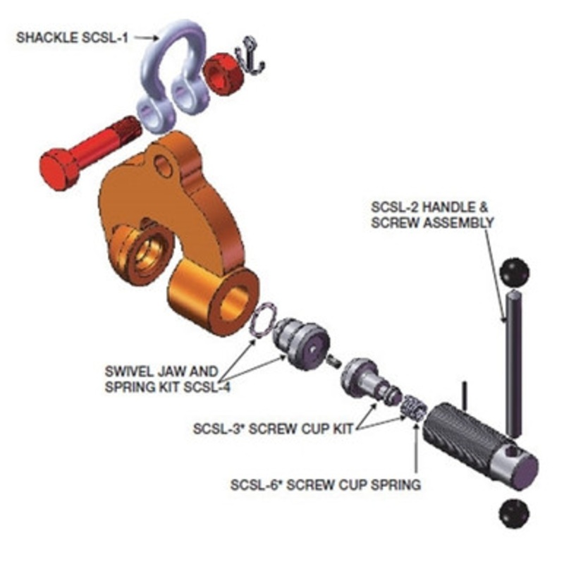 J.C. Renfroe Model SCSL - 1 Ton Rebuild Kit / Repair Kit SCSL-RK