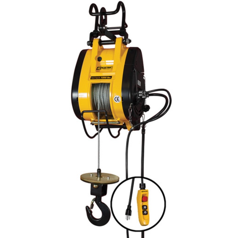 OZ 1/4 Ton - Electric Builder's Hoist - 110 AC