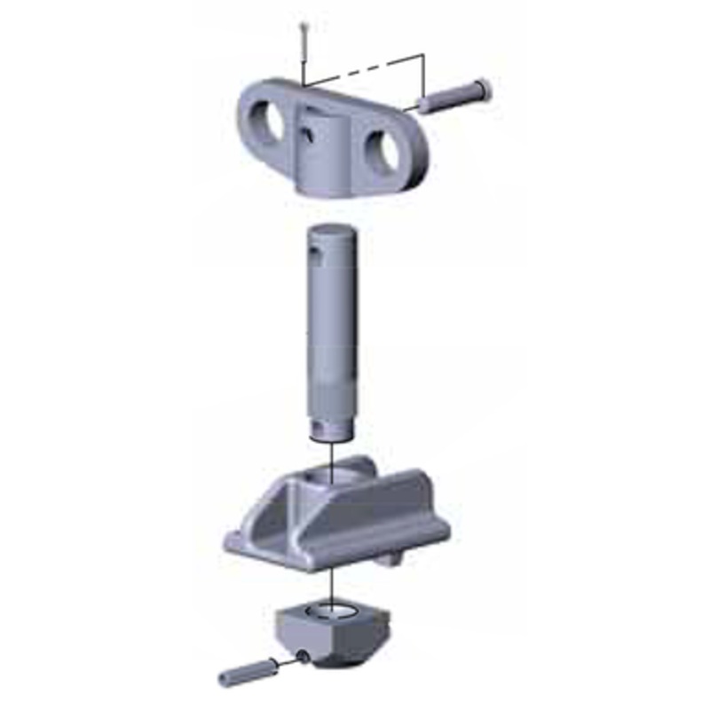 CM Cross Mount Rigid Lug Kit for Lodestar RRS