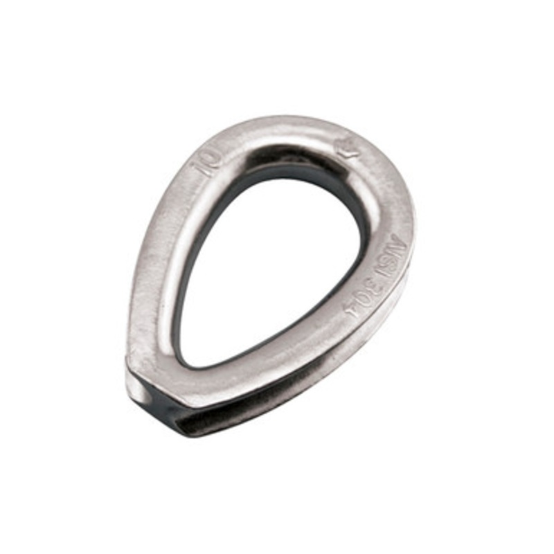 Suncor  - 3/8 Extra Heavy Duty Thimble 304 Stainless Steel