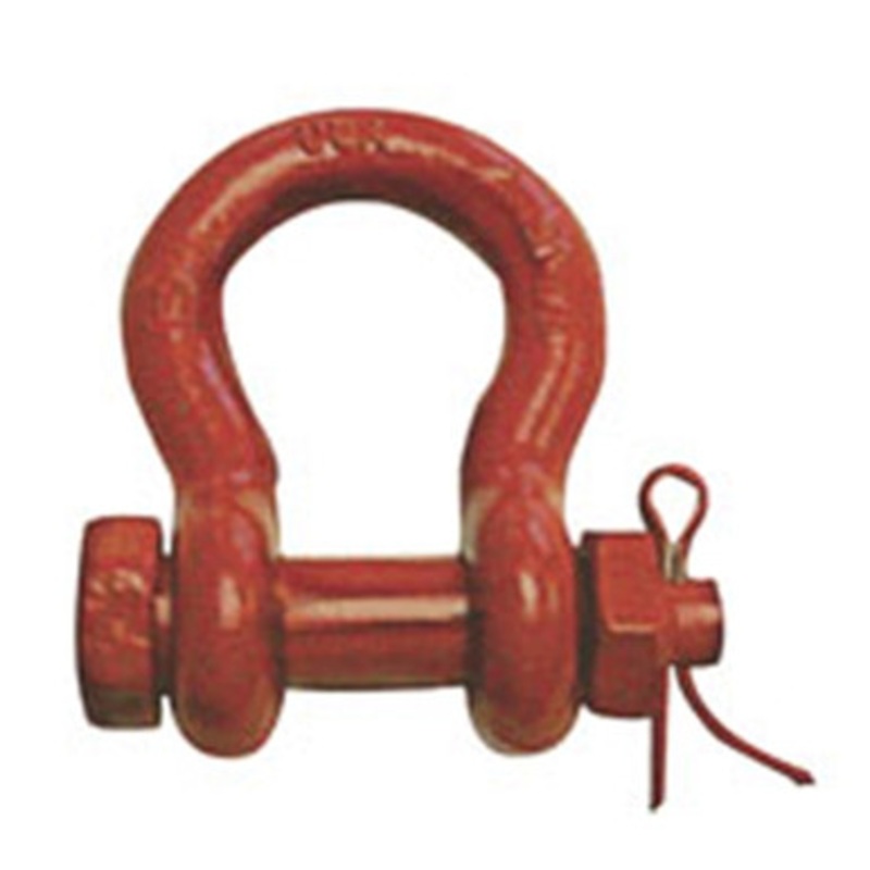 CM 12 Ton Carbon 1-1/8 Safety Shackle w/Bolt, Nut & Cotter