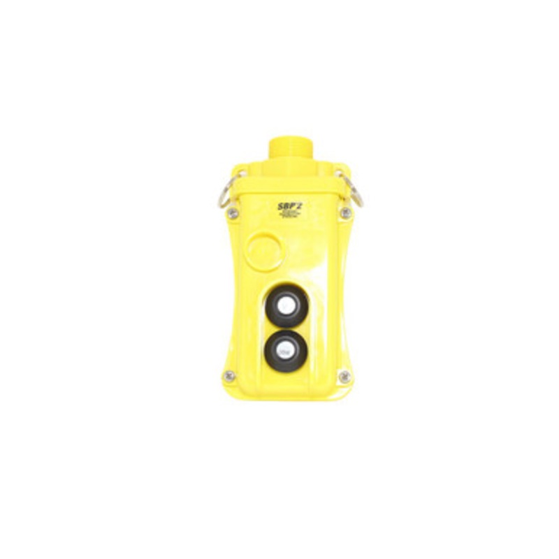 Magnetek SBP2 Pendant, 2-Button All Single-Speed Pushbutton Station