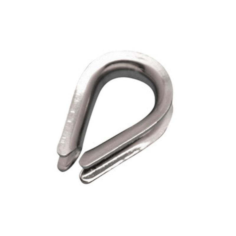 Suncor - 1/2 Standard Wire Rope Thimble 316 Stainless Steel