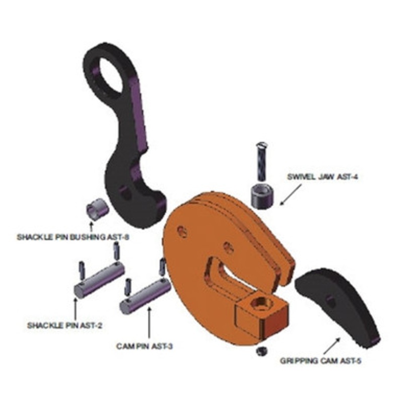 J.C. Renfroe Model AST 1/2 Ton Rebuild/Repair Kit