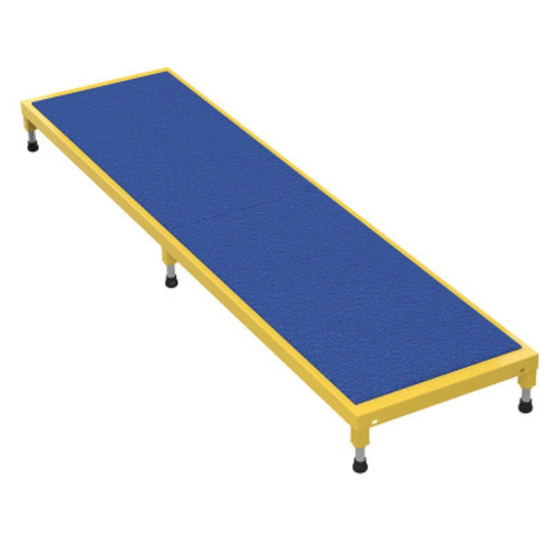 Work-Mate Stand, 96in x 24in x 6-3/4in, 500 lb., Yellow