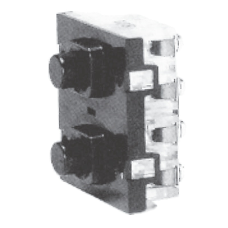 Conductix 80 Series Pendant, Momentary Dual Speed w/Mechanical Interlock w/4-Normally Open Contact