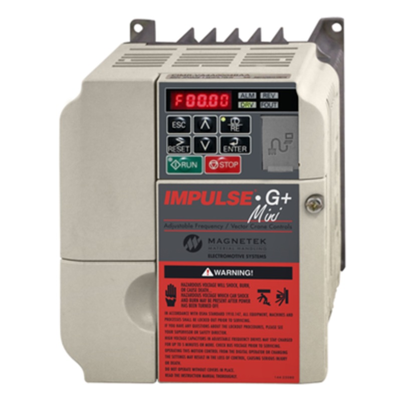 Magnetek IMPULSE  G+ Mini Adjustable Frequency Crane Control, 230V/ 1 HP/ 5 FLA, VFD