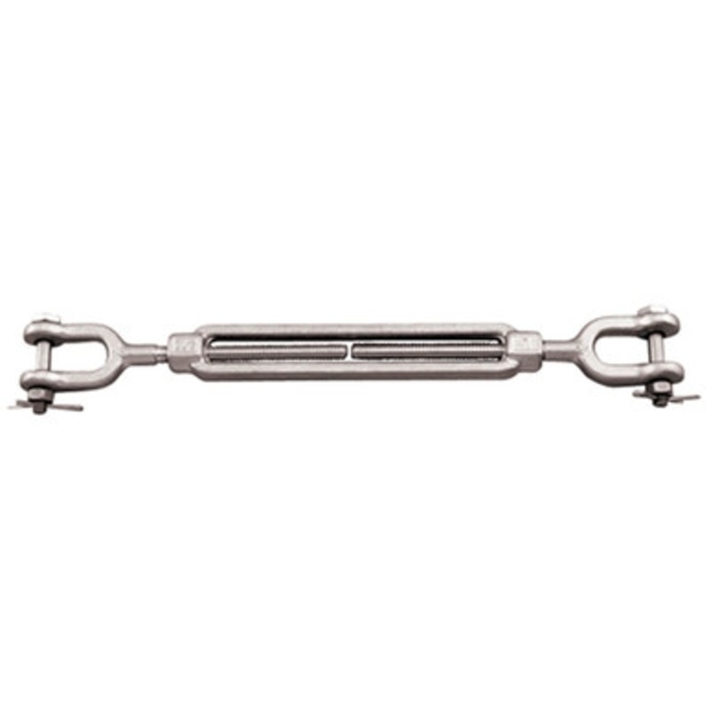 Suncor - 1/4 X 4 Forged Jaw & Jaw Turnbuckle, 316-NM Stainless Steel