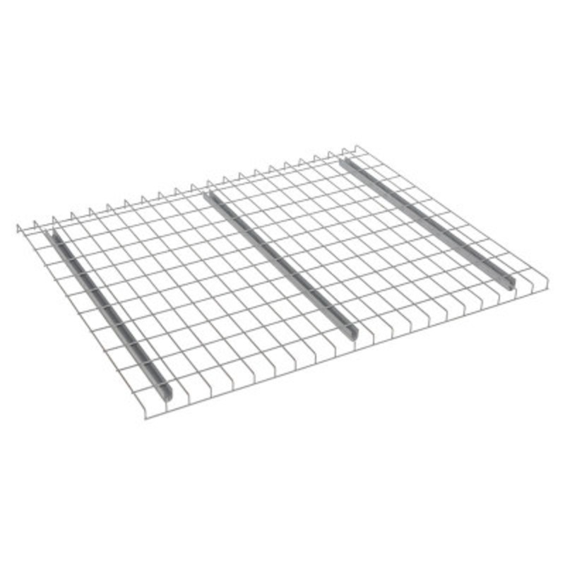Welded Wire Pallet 42in x 58in 2,500 lb., Gray