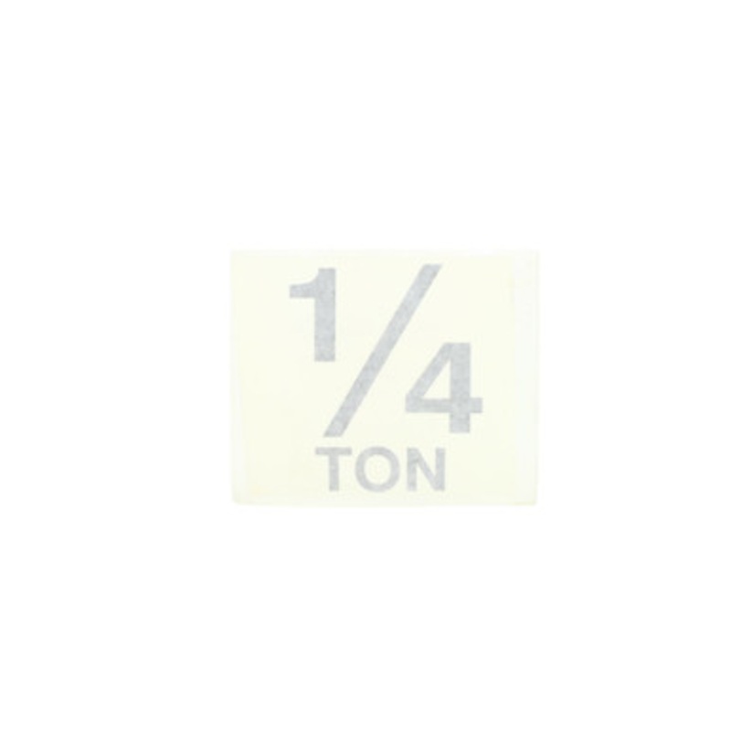 Coffing  Decal 1/4 Ton, JM675K02