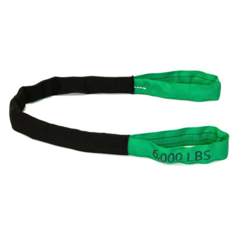 Stren-Flex Simian GT 6,000 lb Green Polyester Eye & Eye Roundsling