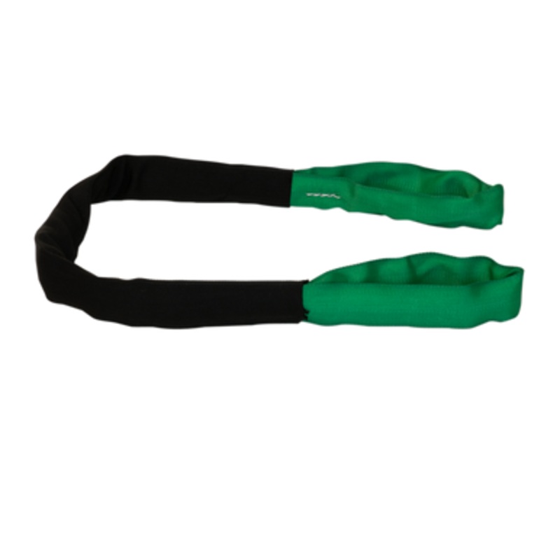 Stren-Flex 5,300 lb Green Roundsling Eye & Eye
