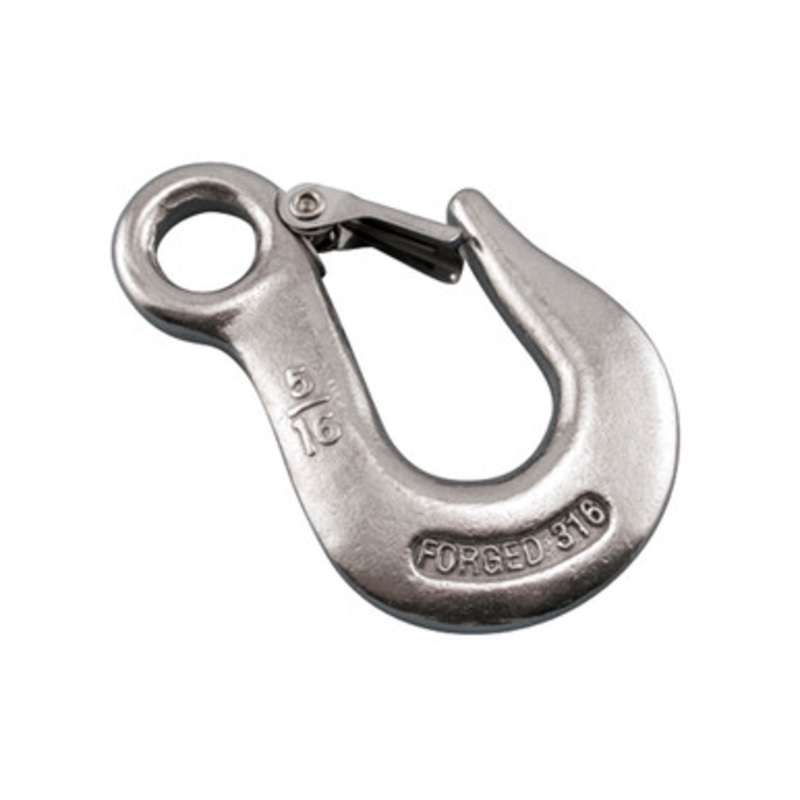 Suncor  - 1/4 Eye Slip Hook 316 Stainless Steel