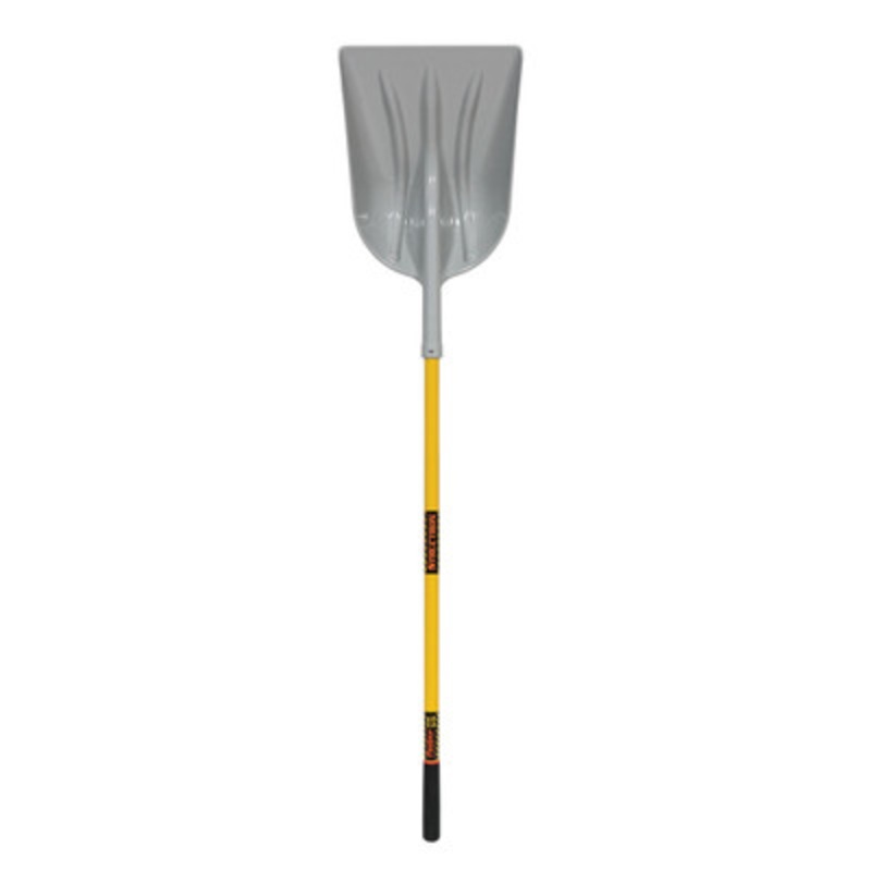 #12 Poly Grain Scoop with 51in Yellow Fiberglass Handle