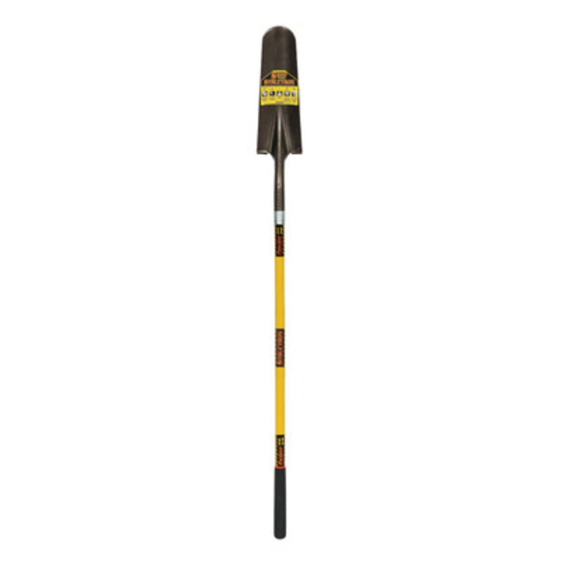 14 Gauge 16in Front Turn Step Drain Spade 48in Yellow Handle