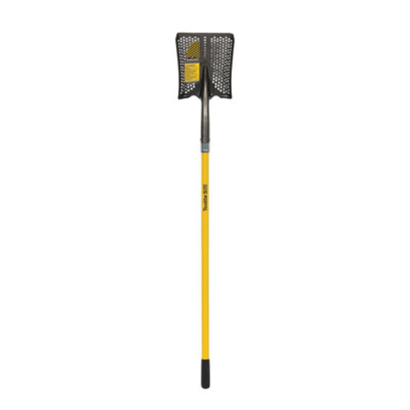 #2 Square Point Shovel, 48in Yellow Fiberglass Handle