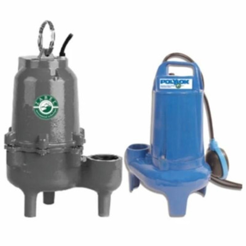 0.5HP Sewage Pump Auto, 20ft Cord, 115V