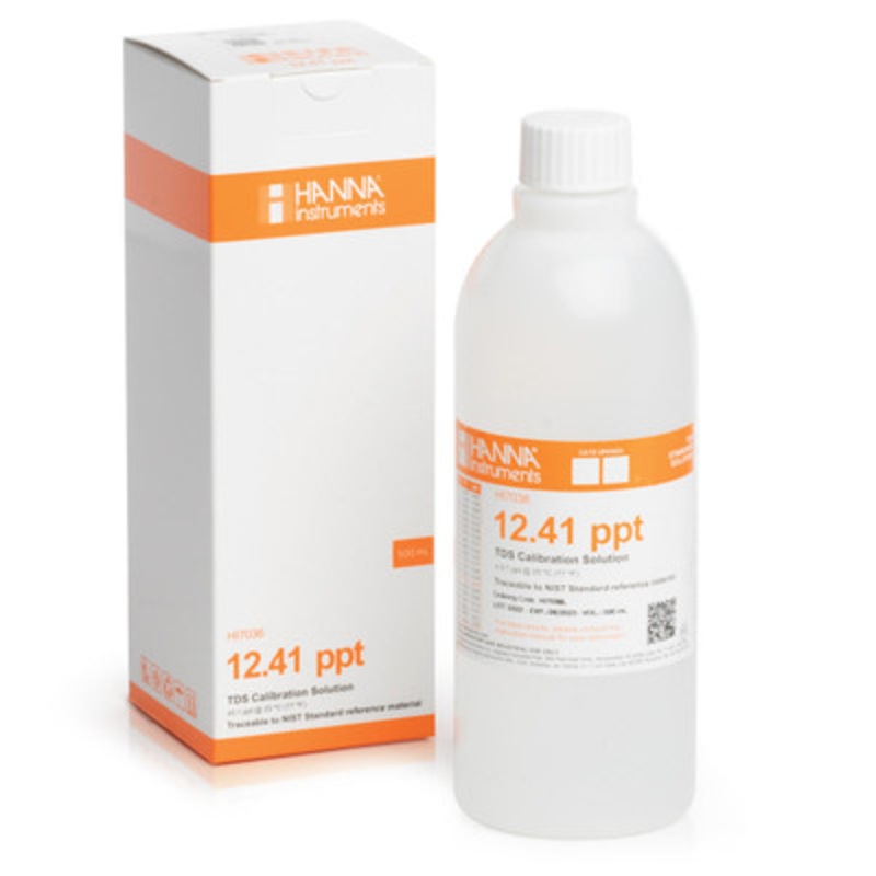12.41 g/L (ppt) TDS Calibration Solution (500mL)