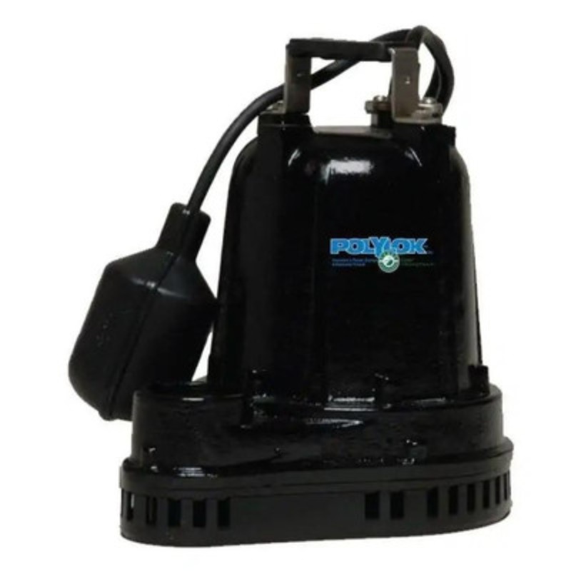 1/3HP Effluent Pump with 20ft Cable And Float, 115V