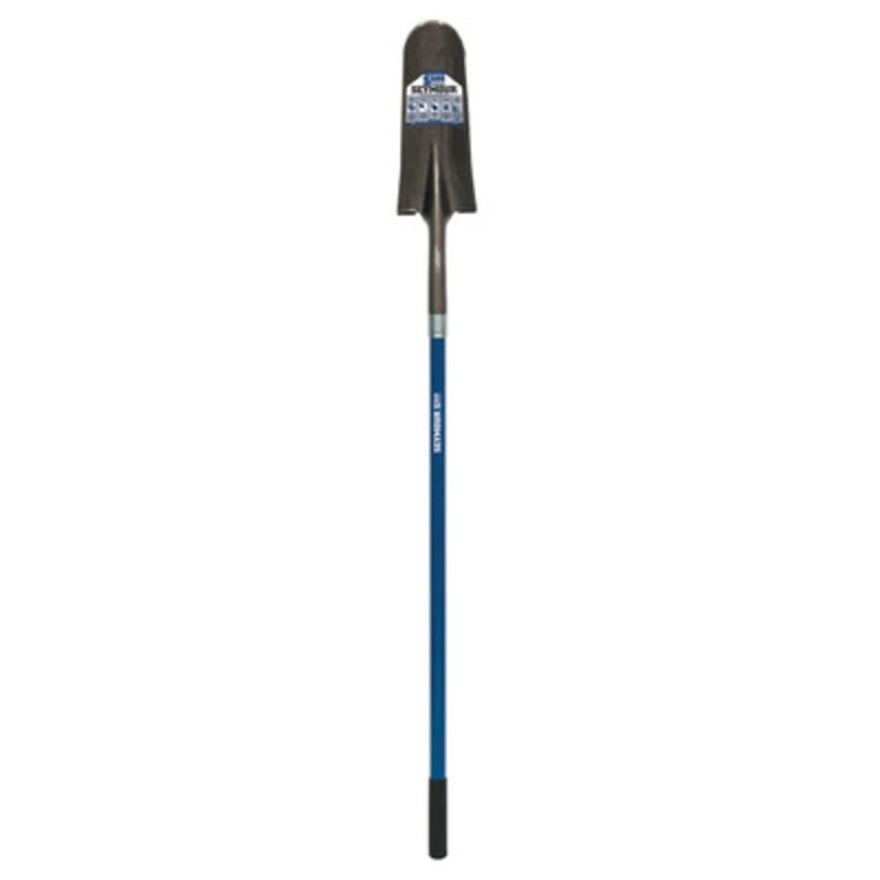 14in Drain Spade, 47in Blue Fiberglass Handle