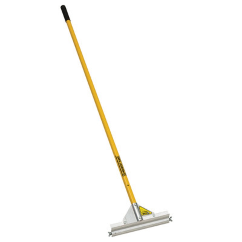12in CAM Gauge Rake Frame, 66in Yellow Aluminum Handle