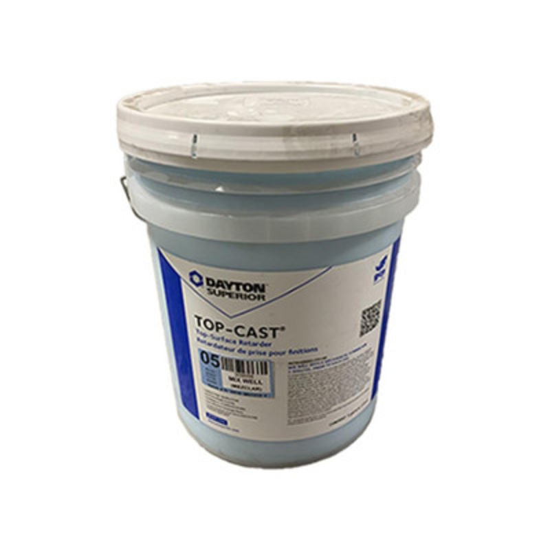 Topcast Concrete Retarder, Decorative Surface, 5 Gallon, Gray 100