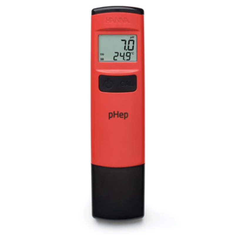 Waterproof Pocket pH Tester with 0.1 Resolution, pHep