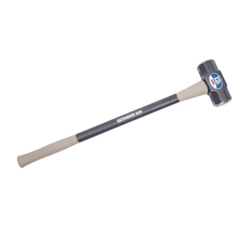 12lb Sledge Hammer, Cushion Grip and 36in Fiberglass Handle