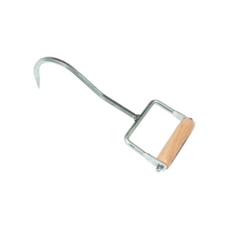 11in Hay Hook, Wood Handle