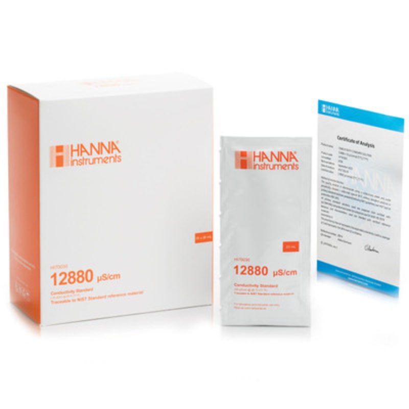 12880 microsecond/cm Conductivity Stand with COA (25 x 20mL)