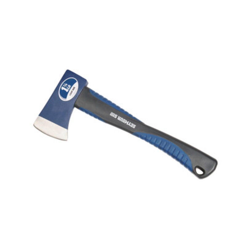 1.25lb Camp Axe, Cushion Grip, 16in Fiberglass Handle
