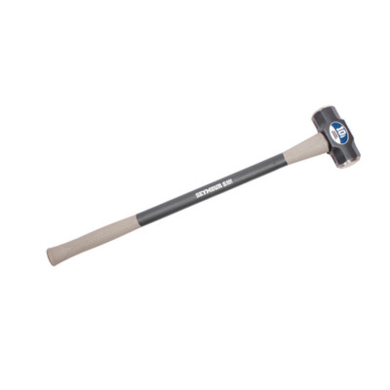 10lb Sledge Hammer, Cushion Grip and 36in Fiberglass Handle