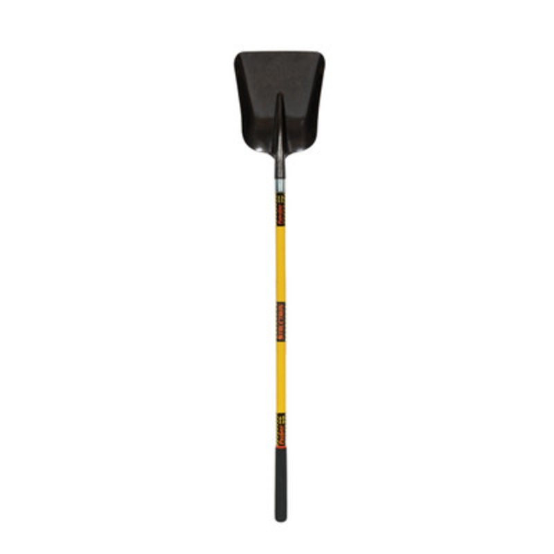 #2 Steel General Purpose Scoop with 48in Yellow Handle