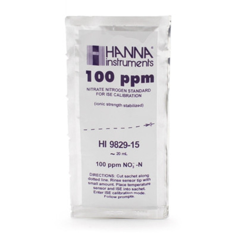 100 ppm Nitrate Stand (as N) Sachets
