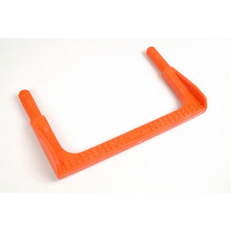 13in Double Face Square Leg Manhole Step, Orange (25/Ct)