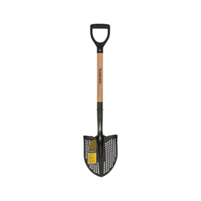 #2 Round Point Shovel, 29in Wood D-Grip Handle