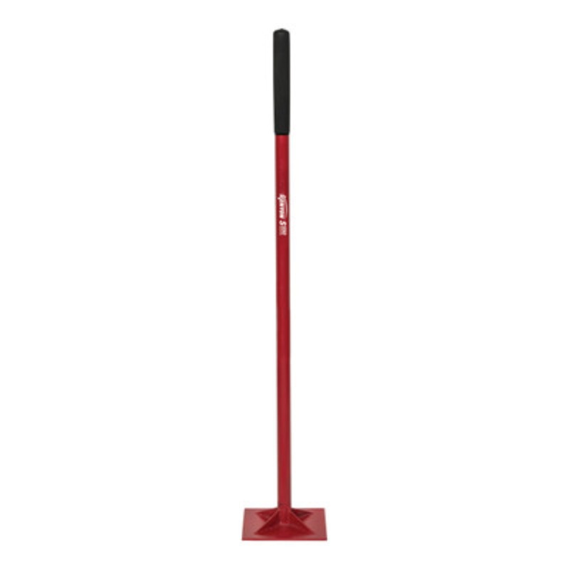 10in x 10in Tamper, 1/4in Steel Base Plate, 58in Handle