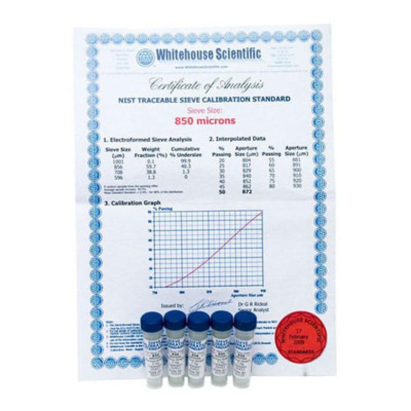 Whitehouse Sieve Standards No.20 (850 micrometer)
